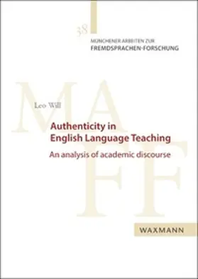 Will |  Authenticity in English Language Teaching | Buch |  Sack Fachmedien