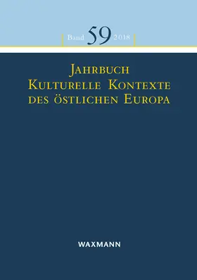 Fendl / Mezger / Paredes Zavala |  Jahrbuch Kulturelle Kontexte des östlichen Europa | Buch |  Sack Fachmedien