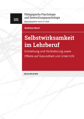 Bach |  Selbstwirksamkeit im Lehrberuf | Buch |  Sack Fachmedien