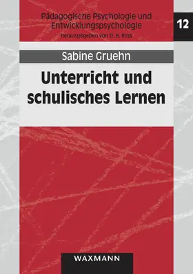 Gruehn |  Unterricht und schulisches Lernen | eBook | Sack Fachmedien