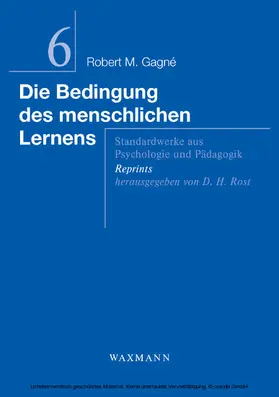  Die Bedingung des menschlichen Lernens | eBook | Sack Fachmedien