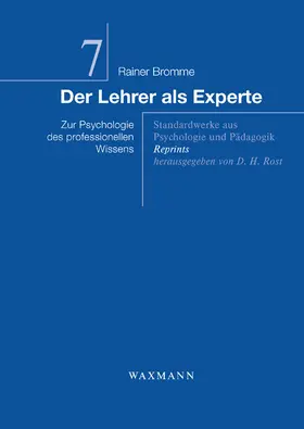 Bromme |  Der Lehrer als Experte | eBook | Sack Fachmedien
