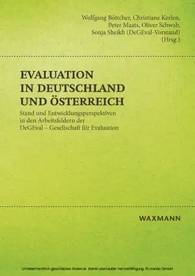Böttcher / Kerlen / Maats |  Evaluation in Deutschland und Österreich | eBook | Sack Fachmedien