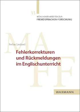 Lenhard | Fehlerkorrekturen und Rückmeldungen im Englischunterricht | E-Book | sack.de