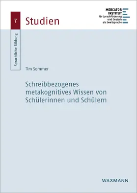 Sommer | Schreibbezogenes metakognitives Wissen von Schülerinnen und Schülern | E-Book | sack.de