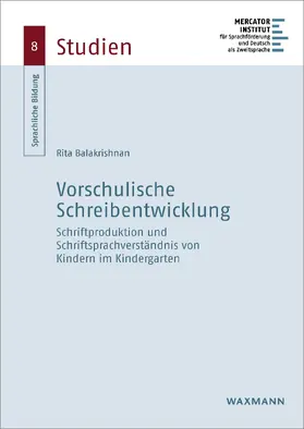 Balakrishnan |  Vorschulische Schreibentwicklung | eBook | Sack Fachmedien