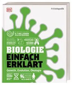 Challoner / Harris / Ivan |  #dkinfografik. Biologie einfach erklärt | Buch |  Sack Fachmedien