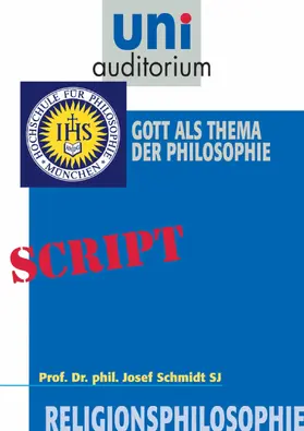 Schmidt |  Religionsphilosophie, Teil 1 | eBook | Sack Fachmedien