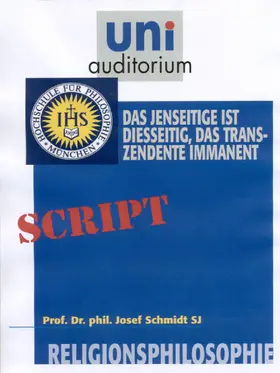 Schmidt |  Religionsphilosophie, Teil 5 | eBook | Sack Fachmedien