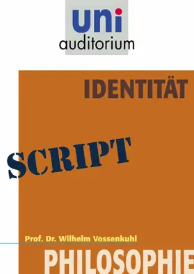 Vossenkuhl |  Identität | eBook | Sack Fachmedien