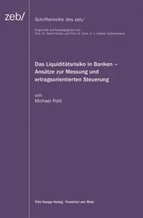 Pohl |  Das Liquiditätsrisiko in Banken | Buch |  Sack Fachmedien