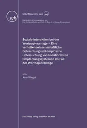 Wiegel | Soziale Interaktion bei der Wertpapieranlage | Buch | 978-3-8314-0895-5 | sack.de