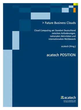 acatech |  Future Business Clouds | eBook | Sack Fachmedien