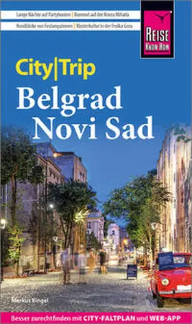 Bingel |  Reise Know-How CityTrip Belgrad und Novi Sad | Buch |  Sack Fachmedien
