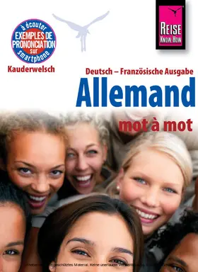 Raisin |  Reise Know-How Kauderwelsch Allemand - mot à mot (Deutsch als Fremdsprache, französische Ausgabe): Kauderwelsch-Sprachführer Band 121 | eBook | Sack Fachmedien