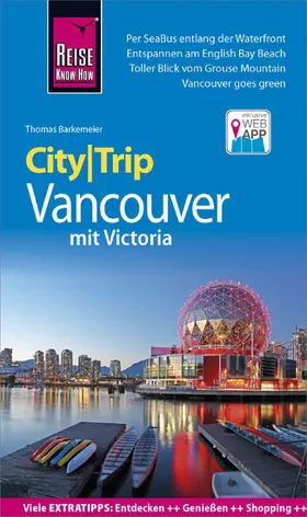 Barkemeier |  Reise Know-How CityTrip Vancouver | eBook | Sack Fachmedien
