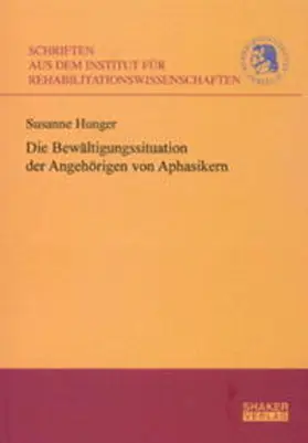 Hunger |  Die Bewältigungssituation der Angehörigen von Aphasikern | Buch |  Sack Fachmedien