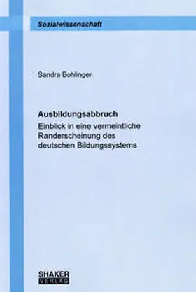 Bohlinger |  Ausbildungsabbruch | Buch |  Sack Fachmedien