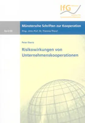 Ebertz |  Risikowirkungen von Unternehmenskooperationen | Buch |  Sack Fachmedien