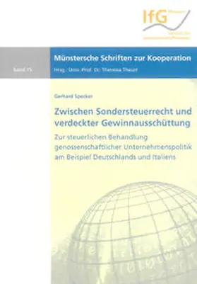 Specker |  Zwischen Sondersteuerrecht und verdeckter Gewinnausschüttung | Buch |  Sack Fachmedien