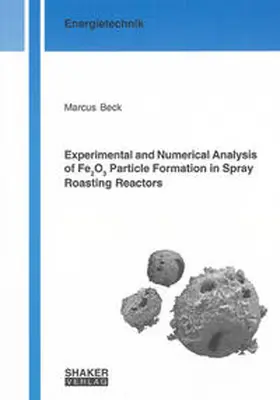 Beck |  Experimental and Numerical Analysis of Fe2O3 Particle Formation in Spray Roasting Reactors | Buch |  Sack Fachmedien