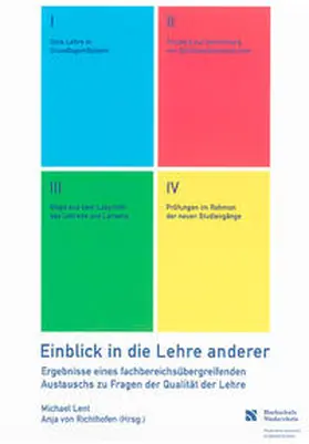 Lent / Richthofen |  Einblick in die Lehre anderer | Buch |  Sack Fachmedien