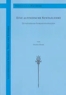 Hahn |  Eine altindische Syntaxlehre | Buch |  Sack Fachmedien