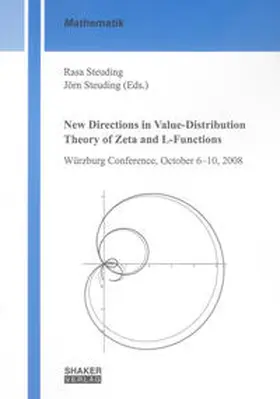 Steuding |  New Directions in Value-Distribution Theory of Zeta and L-Functions | Buch |  Sack Fachmedien