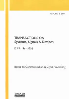 Derbel |  Transactions on Systems, Signals and Devices Vol. 4, No. 3 | Buch |  Sack Fachmedien