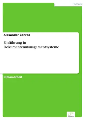Conrad |  Einführung in Dokumentenmanagementsysteme | eBook | Sack Fachmedien