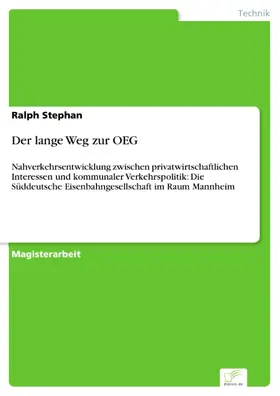Stephan |  Der lange Weg zur OEG | eBook | Sack Fachmedien