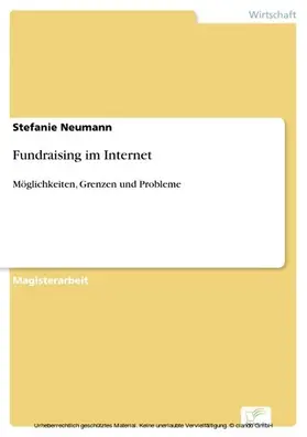 Neumann |  Fundraising im Internet | eBook | Sack Fachmedien