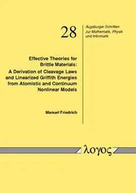 Friedrich |  Effective Theories for Brittle Materials | Buch |  Sack Fachmedien