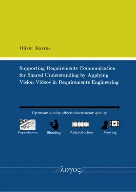 Karras |  Supporting Requirements Communication for Shared Understanding by Applying Vision Videos in Requirements Engineering | Buch |  Sack Fachmedien