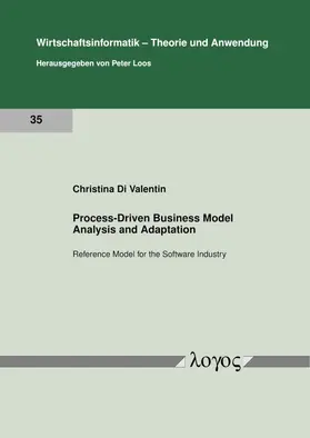 Valentin |  Process-Driven Business Model Analysis and Adaptation: Reference Model for the Software Industry | Buch |  Sack Fachmedien