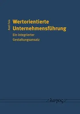 Faix |  Wertorientierte Unternehmensführung | Buch |  Sack Fachmedien