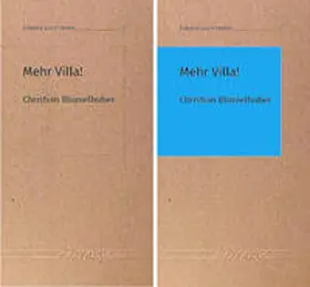 Blümelhuber |  Mehr Villa! | Buch |  Sack Fachmedien