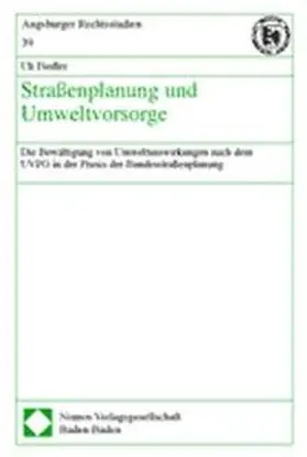 Fiedler |  Straßenplanung und Umweltvorsorge | Buch |  Sack Fachmedien