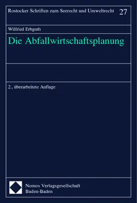 Erbguth |  Die Abfallwirtschaftsplanung | Buch |  Sack Fachmedien