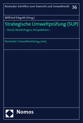 Erbguth |  Strategische Umweltprüfung (SUP) | Buch |  Sack Fachmedien