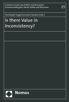 Engel / Daston |  Is there Value in Inconsistency? | Buch |  Sack Fachmedien