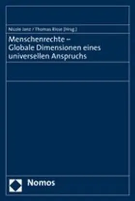 Janz / Risse |  Menschenrechte - Globale Dimensionen eines universellen Anspruchs | Buch |  Sack Fachmedien