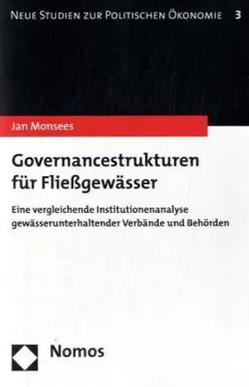 Monsees |  Governancestrukturen für Fließgewässer | Buch |  Sack Fachmedien