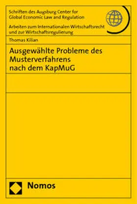 Kilian |  Ausgewählte Probleme des Musterverfahrens nach dem KapMuG | Buch |  Sack Fachmedien