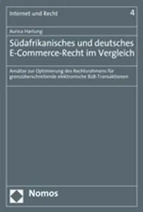 Hartung |  Südafrikanisches und deutsches E-Commerce-Recht im Vergleich | Buch |  Sack Fachmedien