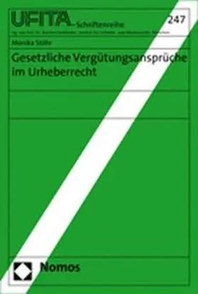 Stöhr |  Gesetzliche Vergütungsansprüche im Urheberrecht | Buch |  Sack Fachmedien