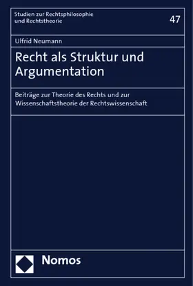 Neumann |  Recht als Struktur und Argumentation | Buch |  Sack Fachmedien