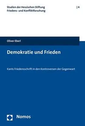 Eberl |  Demokratie und Frieden | Buch |  Sack Fachmedien