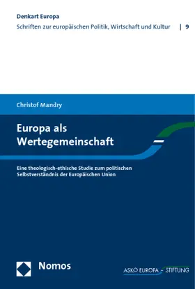 Mandry |  Europa als Wertegemeinschaft | Buch |  Sack Fachmedien