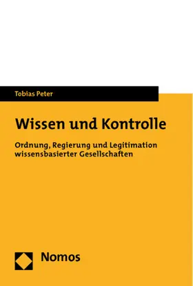 Peter |  Wissen und Kontrolle | Buch |  Sack Fachmedien